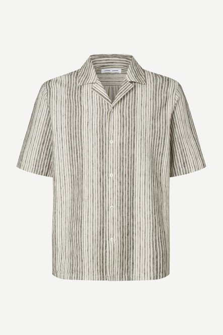 Hovedbilde Oscar AX Shirt 14749 Brown Stripe 