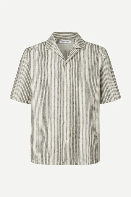 Hovedbilde Oscar AX Shirt 14749 Brown Stripe 