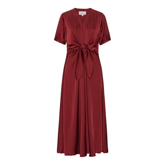 Hovedbilde Faye Dress Semi Rich Merlot 