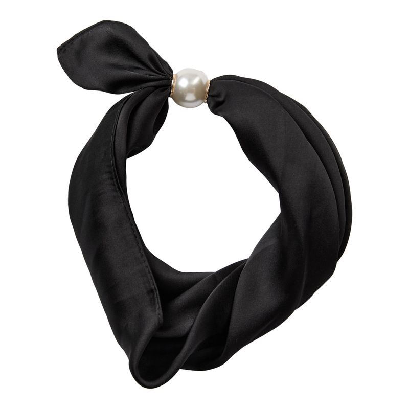 Pearl Scarf Black 