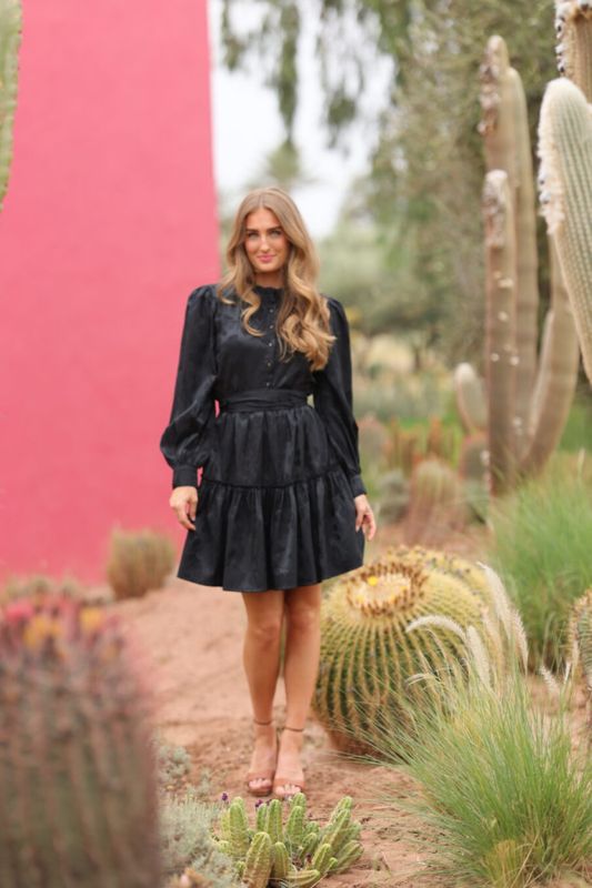 Doris Short Dress Black 