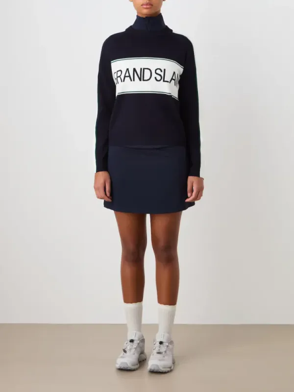 Grand Slam Sweater Navy Blue 